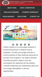 Mobile Screenshot of idsa-activities.org